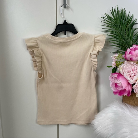 Zara Ruffled Sleeve Top - Picture 8 of 9